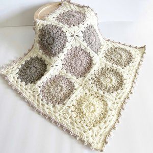 Crochet Mini Baby Blanket Lovey Size